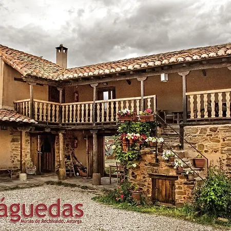 Casa Rural Las Aguedas Pension Murias de Rechivaldo Buitenkant foto